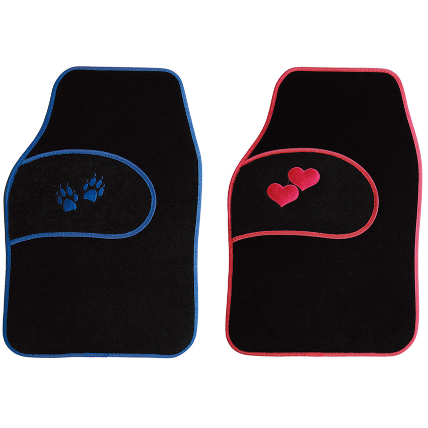 4pcs Tapis de voiture universels