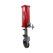 Taike Valve Knife Valves Ductile Iron Carbon Steel Stainless Steel  Pneumatic Slide Knife Gate Valve