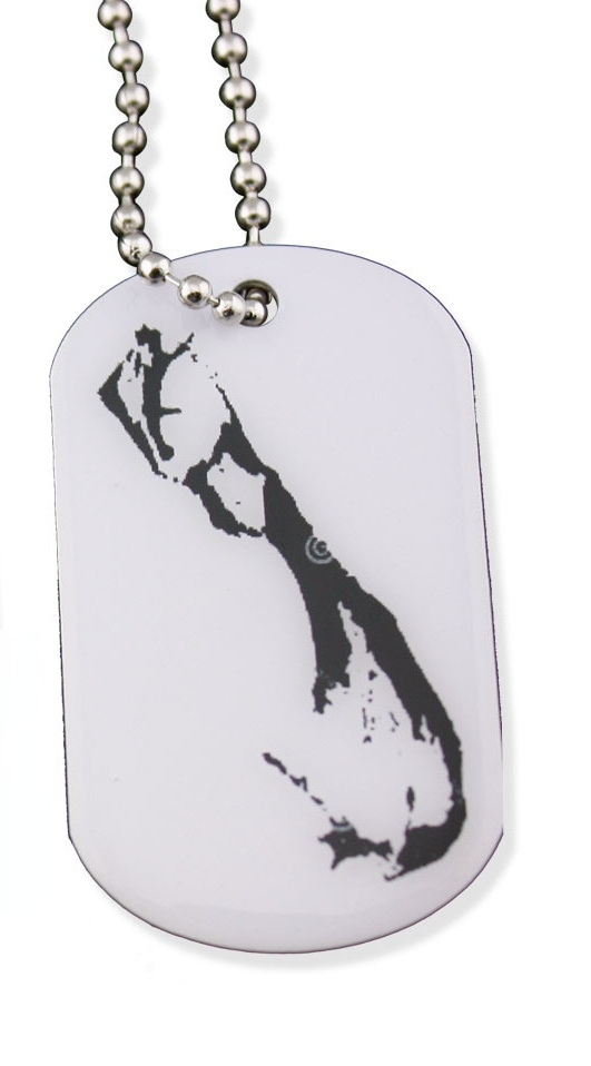 Factory Wholesale Personalized Custom Pet Identity Metal Dog Tag Identity Brand