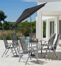 Glass 6 Seater dinner set