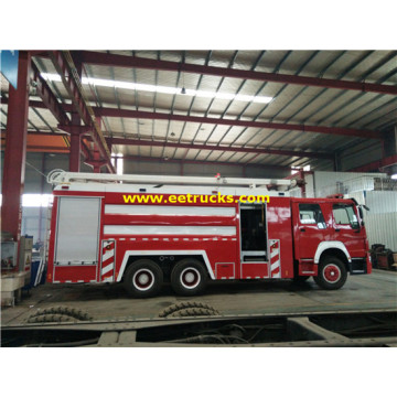 16m3 10 Wheel SINOTRUK Fire Trucks