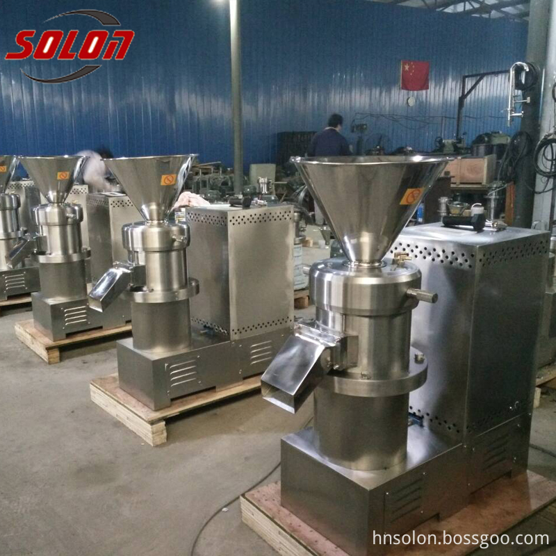 colloid mill grinder for peanut butter