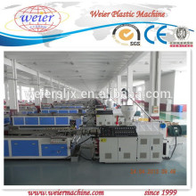 WPC extruder extrusion machinery for WPC wood plast profile manufacture