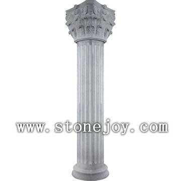 Granite Round Roman Pillar