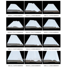 Waterproof Solid White Radiata Pine Primed Wooden Baseboard