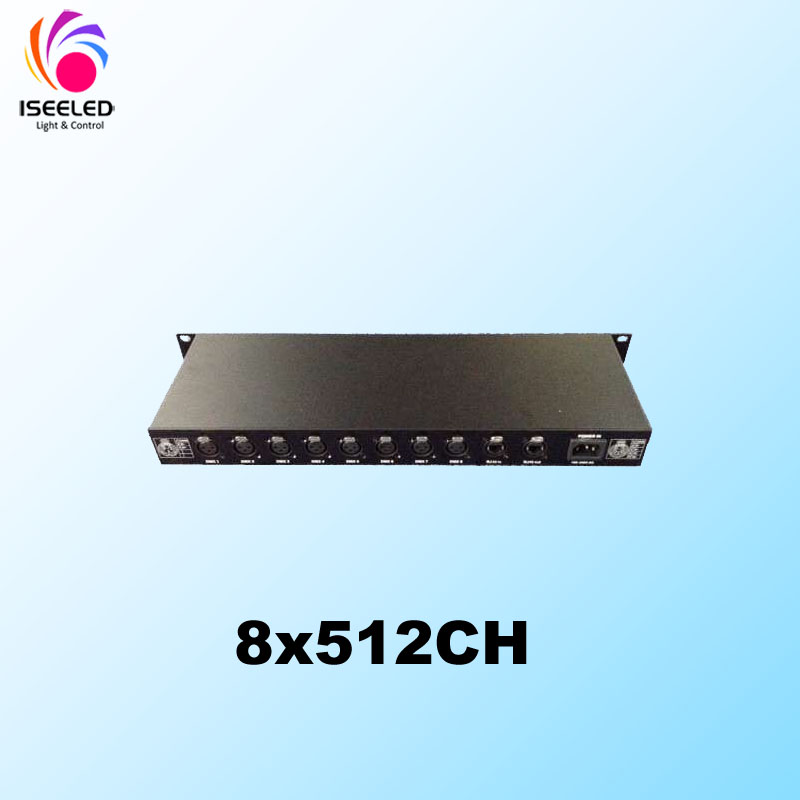 RJ45 DMX Acneted CROWERLERTER orqali