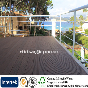 New WPC deck type color mixing wood plastic composite decking, wpc decking, extruded plastic composite decking