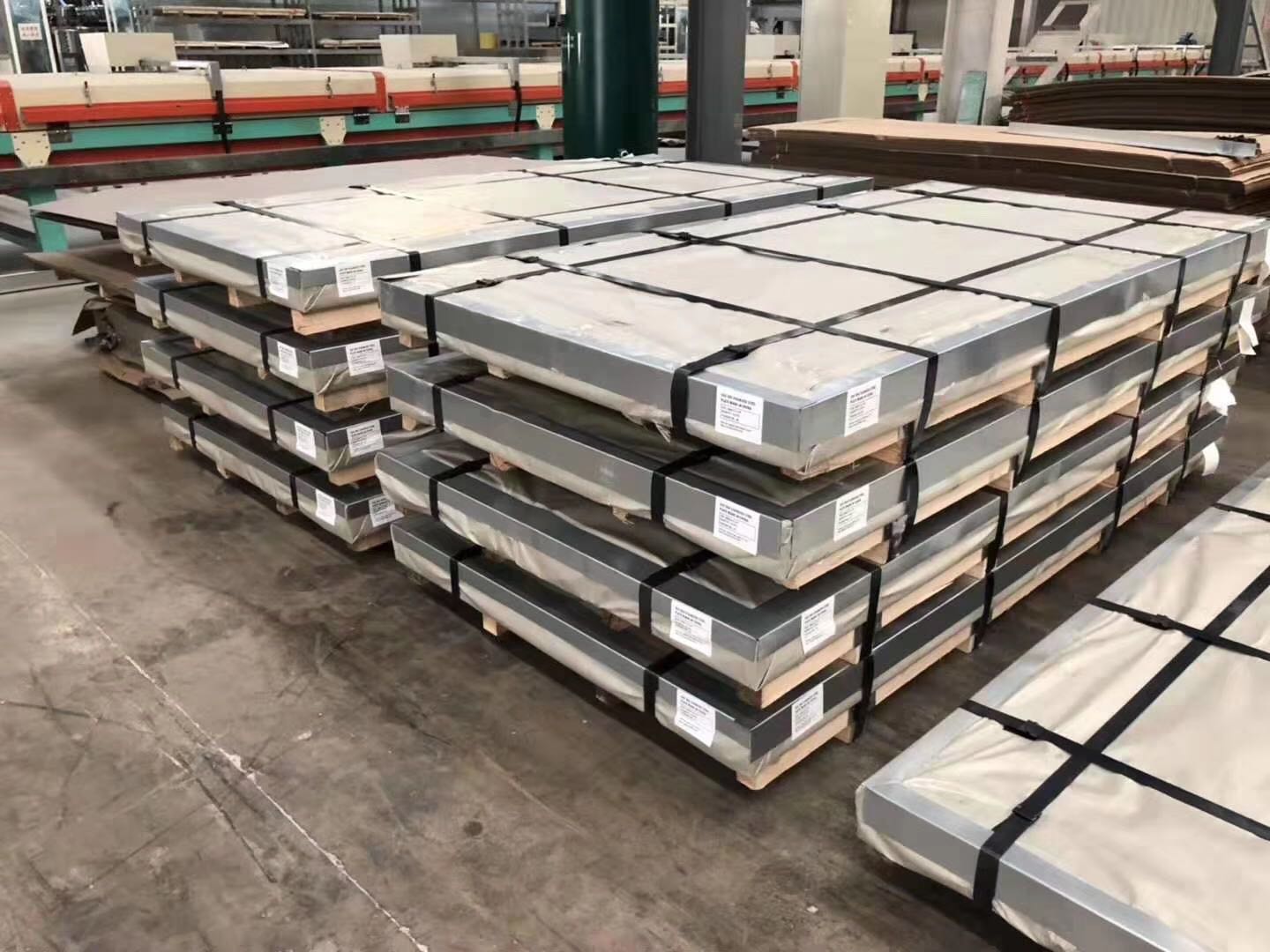 Packing of stainless steel plate