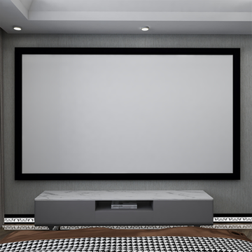 65 Hd imaging wide edge frame screen