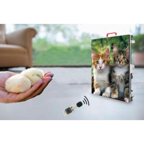 Full color Outdoor led grille curtain display
