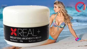 Larger and larger breast cream, Real Plus breast up cream.