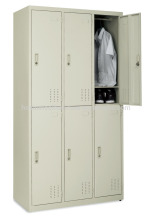 6 doors wardrobe lockers metal wardrobe lockers
