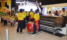 High work-efficiency cable inkjet printer