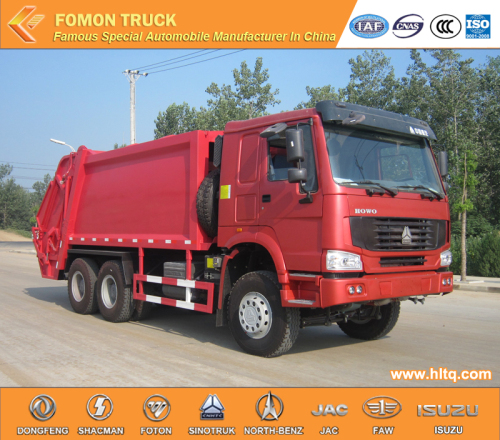 SINOTRUK 6X4 RHD EURO2 Refuse Compactor Truck