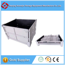Heavy Duty Industrial Stackable Folding Steel Pallet Containers