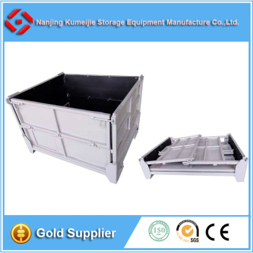 Heavy Duty Industrial Stackable Folding Steel Pallet Containers