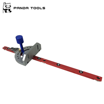 Precision Miter Gauge Table Saw Ruler - DIY Woodworking Tool for Accurate Sawing