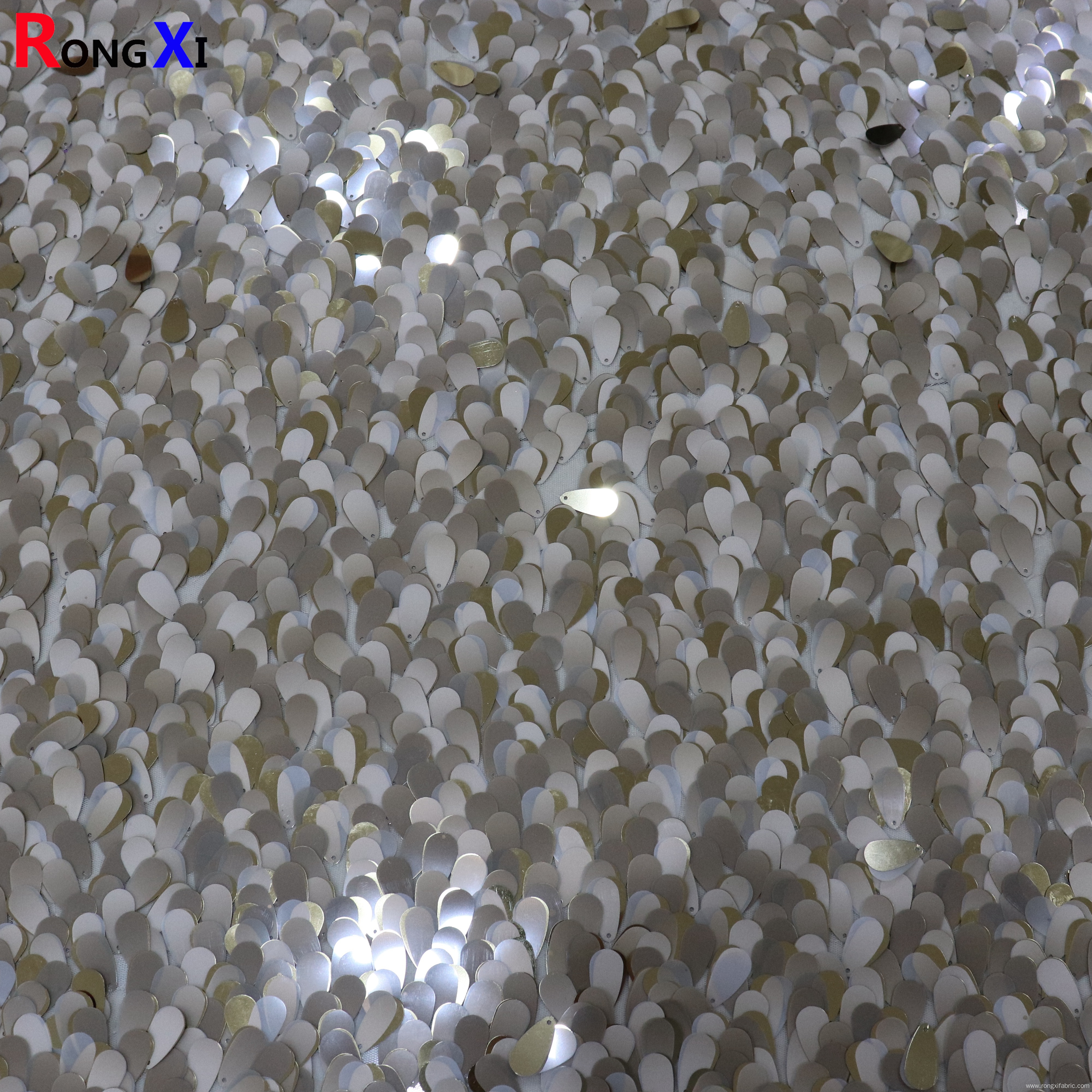 RXF1068 Multifunctional matt Customized Sequin Fabric