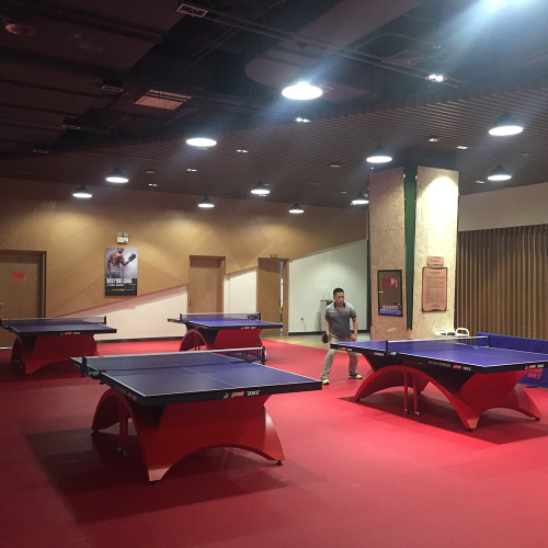 Piso de la pista de tenis de mesa de la ITTF