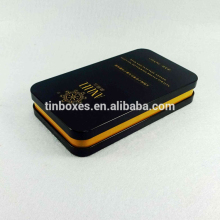 rectangular double lid tin box for CD case