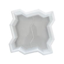 Double S-Shaped Pavement Courtyard Path Brick Pattern Floor Tile Plastic Mould