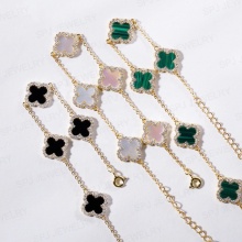 SPJ Wholesale Sterling Silver Clover Jewelry Set