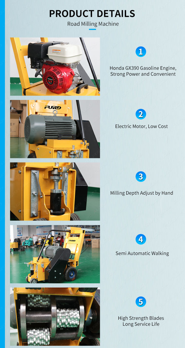 hand road milling machine