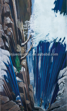 Top sale italy picture kerala price glaze polish 3d inkjet floor tile