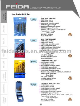 page50--hss drill bits set