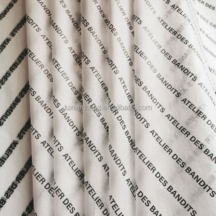 White with brand name cosmetics/clothing storage shipping box custom tissue paper for packing