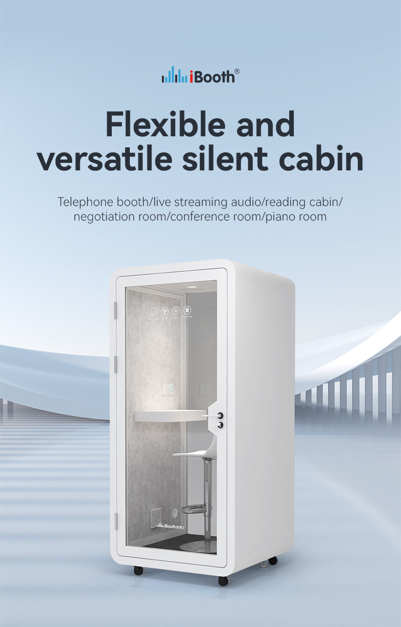 Popular and best-selling office meeting pod Silence Office Acoustic Phone Booth Indoor