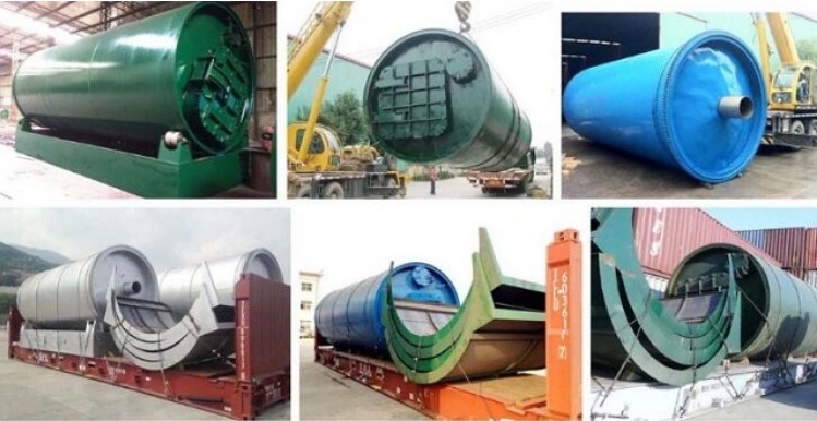 pyrolysis plant shipping