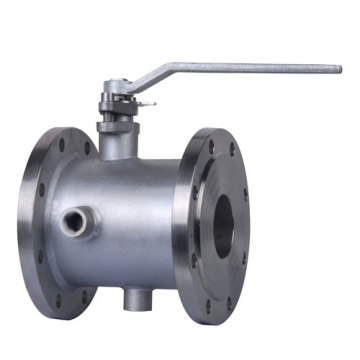 Jacket Flanged Ball Valve