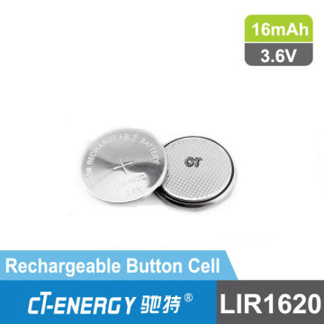 Li-ion Cells For Rechargeable Batteries Lir1620 3.6V