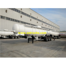 19000L 3 Axles H2SO4 Utoaji wa tank ya nusu-trailers