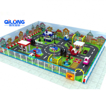 Factory Price Mini Traffic Town: Children Driving School Toddler Indoor Playground