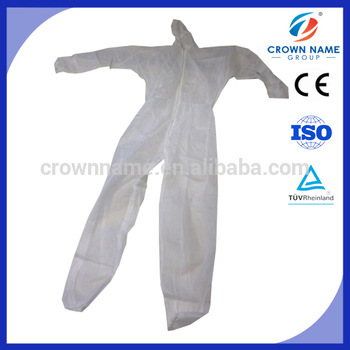 Disposable pp protective coverall suit