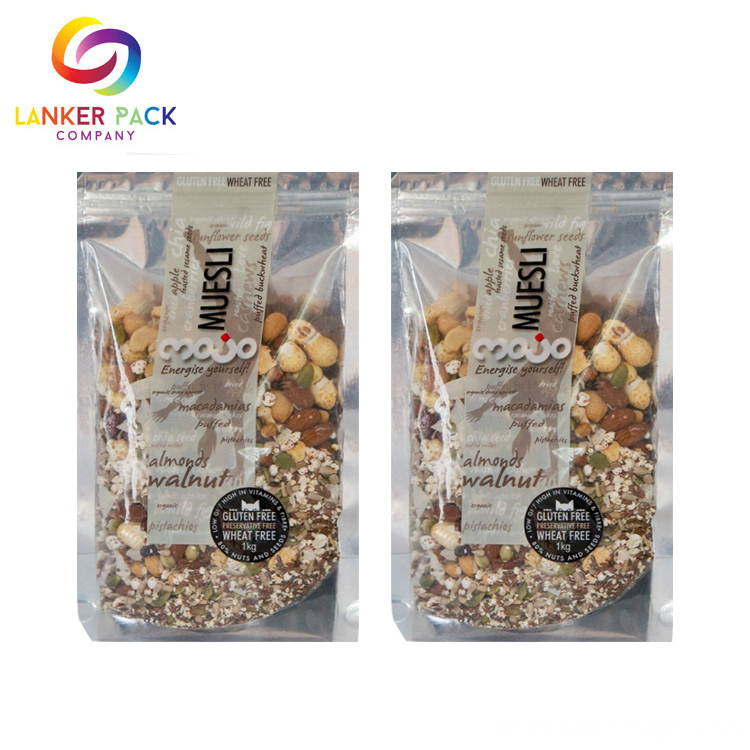 Good Quality Plastic Clear Packaging Bag With Zipper