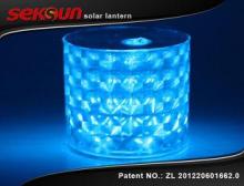 Blue Remote Control Waterproof Inflatable LED Lantern With