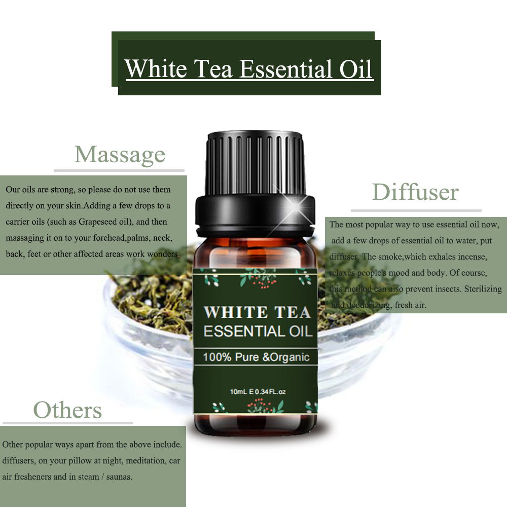 Aroma Oils White Tea Essential Oil Natural Wholesale