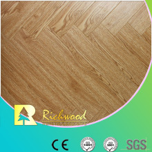 Household 8.3mm Embossed Hickory Waxed Edged Laminate Flooring
