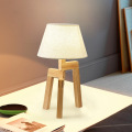 Lampe de table en bois LEDER Night