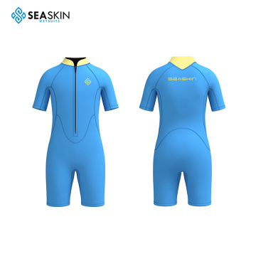 Seaskin 2.5 มม. เสื้อผ้านีโอพรีนสำหรับเด็กดำน้ำดำน้ำ