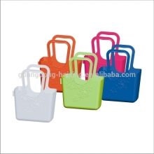2015 Fashion styles PP material plastic shopping basket with handles