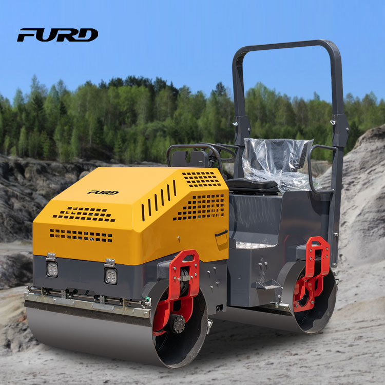 Best Sell 2.5ton Ride-on Soil Vibration Mini Road Roller Compactor