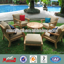 Teak garden furniture