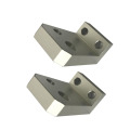 Piezas de mecanizado de precisión de acero de soporte industrial