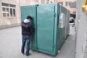 electrostatic powder coating oven