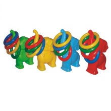 Eco-Friendly Educational Elephant Ring Toy for Sensory Integration Training