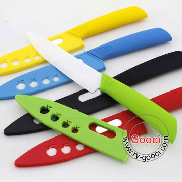 6 INCH CERAMIC CHEFS KNIFE KITCHEN CUTLERY WITH KNIFE SHEATH